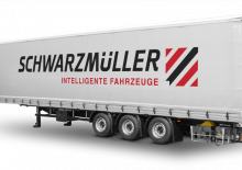 Полуремаркета с брезентова платформа Schwarzmüller 3-axle mega sliding tarpaulin platform semitrailer