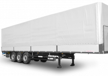 Полуремаркета с брезентова платформа Schwarzmüller 3-axle platform semitrailer