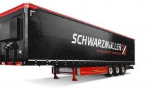 Полуремаркета с брезентова платформа Schwarzmüller 3-axle ultralight sliding tarpaulin platform semitrailer - paper rolls