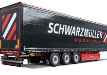 Полуремаркета с брезентова платформа Schwarzmüller 3-axle ultralight sliding tarpaulin platform semitrailer