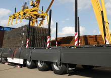 Полуремаркета с брезентова платформа Krone SDP 27 eLB3-BS
