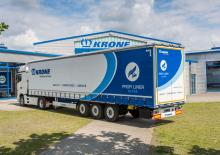 Полуремаркета с брезентова платформа Krone SDP 27 eLUB-CS