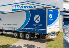 Полуремаркета с брезентова платформа Krone SDP 27 eLUB-CS