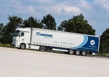 Полуремаркета с брезентова платформа Krone SDP 27 eLUBP-CS