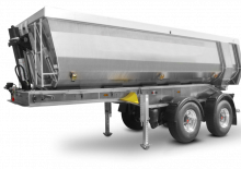 Полуремаркета за самосвали Schwarzmüller 2-axle full aluminium segment tipper semitrailer - wheelbase 1,810 mm