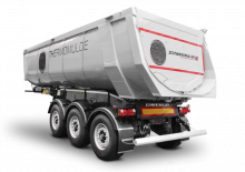 Полуремаркета за самосвали Schwarzmüller 3-Axle Aluminium-Segment Tipper Semitrailer with thermal insulation