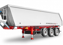 Полуремаркета за самосвали Schwarzmüller 3-axle full aluminium hollow profile tipper semitrailer