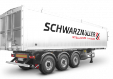 Полуремаркета за самосвали Schwarzmüller 3-axle large-scale aluminium hollow profile tipper semitrailer