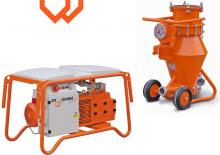 Предаватели на сгъстен въздух PFT Silomat trans plus light 100