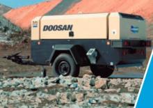 Преносими компресори за въздух - дизелови, електрически, бензинови Doosan 7/72 G