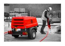 Преносими компресори за въздух - дизелови, електрически, бензинови Chicago Pneumatic CPS 3.5-10