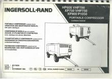 Преносими компресори за въздух - дизелови, електрически, бензинови Ingersoll-Rand HP 600 W CAT