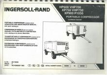 Преносими компресори за въздух - дизелови, електрически, бензинови Ingersoll-Rand HP 600 W CU