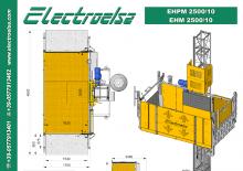 Промишлени подемници Electroelsa EHPM 2500/10