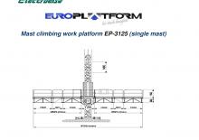Работни платформи за качване на мачти Electroelsa EP-3125
