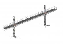 Работни платформи за качване на мачти Climber International P45