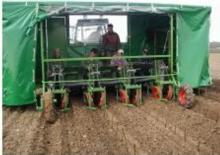Разсадо-посадъчна машина Basrijs Deep planter 280 with rotating slotdigger axle
