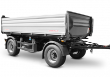 Ремаркета за самосвали Schwarzmüller 2-axle 3-way tipper trailer - building site