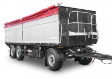 Ремаркета за самосвали Schwarzmüller 3-axle 3-way tipper trailer - long-haul transport