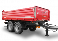 Ремаркета за самосвали Schwarzmüller Centre-axle 3-way tipper trailer - building site