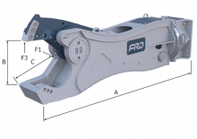 Резачки за стоманена скрап FRD VR-15ER-2 