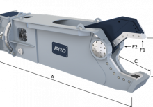 Резачки за стоманена скрап FRD VR-40ER-3
