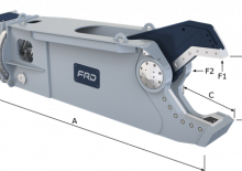 Резачки за стоманена скрап FRD VR100ER