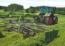 Ротационни гребла Fendt Former 1452