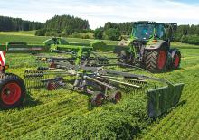 Ротационни гребла Fendt Former 456 DN