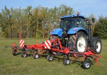 Ротационни сенообръщачки Kongskilde Z 765 Pro