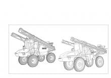 Самоходни полеви пръскачки Berthoud Boxer II 2500 R