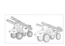 Самоходни полеви пръскачки Berthoud Boxer II 3000 R