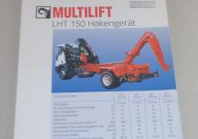 Самосвали - изпразване чрез преобръщане Multilift LHT 150.36