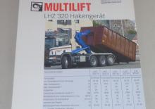 Самосвали - изпразване чрез преобръщане Multilift LHZ 320.51