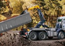 Самосвали - изпразване чрез преобръщане Palfinger P 10