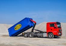 Самосвали - изпразване чрез преобръщане Meiller RS 21.70