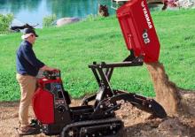 Самосвали на вериги Yanmar C08-AG HI TIP+ 