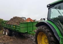 Самосвални ремаркета Hustler 12 ton