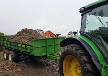 Самосвални ремаркета Hustler 8 ton