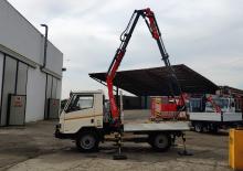 Монтирани на ремаркета повдигачи с подвижна стрела Benelligru 3510/1S1