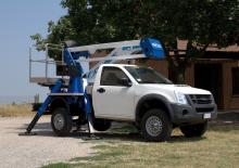Монтирани на ремаркета повдигачи с подвижна стрела Socage A 314 forSte