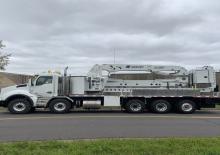 Монтирани на ремаркета повдигачи с подвижна стрела Aspen Aerials  A-62T