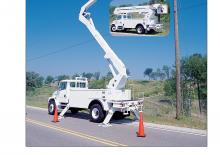 Монтирани на ремаркета повдигачи с подвижна стрела Altec A55-OC