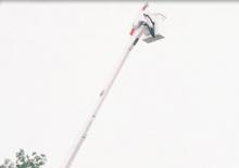 Монтирани на ремаркета повдигачи с подвижна стрела Altec A65