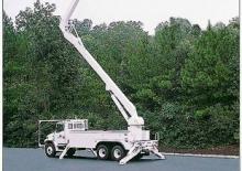 Монтирани на ремаркета повдигачи с подвижна стрела Altec A75