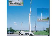 Монтирани на ремаркета повдигачи с подвижна стрела Altec A77T