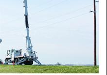 Монтирани на ремаркета повдигачи с подвижна стрела Altec AH75A
