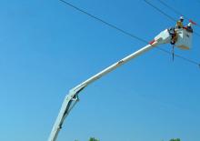 Монтирани на ремаркета повдигачи с подвижна стрела Altec AN29
