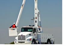 Монтирани на ремаркета повдигачи с подвижна стрела Altec AN50-OC