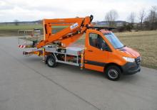 Монтирани на ремаркета повдигачи с подвижна стрела GSR B220PXE Compact